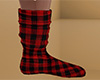 Red Socks Plaid Tall (M)