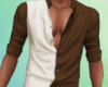 Brown/Beige 2 Tone Shirt