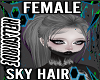 Sky Ponytail Grey