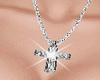 Diamond Silver cross