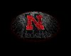 Huskers Round Rug
