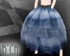 Long tutu blue