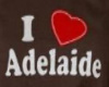 Poster I love Adelaide