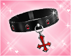 Red Goth Choker -