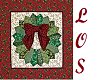LOS Christmas Wreath Mat