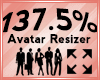 Avatar Scaler 137.5%
