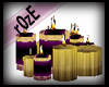 [R] Violet gold candles