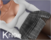 K viv white grey dress