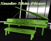 Sleek Green Snake piano