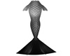 Mermaid tail Black