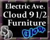 Cloud 9 1/2 Bar Table