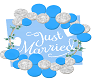 just married sign