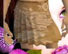 {RM}Pleated skirt tan