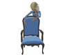 Blue 8 Pose Chair