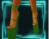 For Jay Green Heels