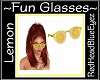 RHBE."Lemon"Glasses