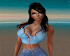 Cjt's Sexy Blue Top