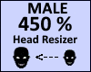 Head Scaler 450% Male