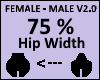 Hip Scaler 75% V2.0