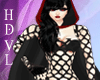 Dress black&red