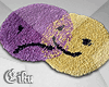 Sad Smile Emoticon Rugs
