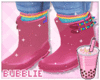 ✧ - rainbow booties