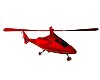 Lg. Range Red Helicopter