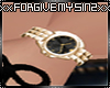 FF GOLD LEFT ARM WATCH