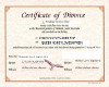 Our Divorce Certificate