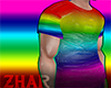 Rainbow Plastic T-Shirt