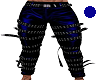 Studded Strapped Pants M