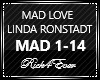 MAD LOVE, LINDA RONSTADT
