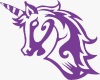 purple's unicorn