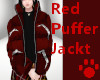 Red Puffer Jackt F