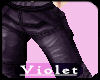 (V) purple jeans