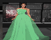 vestido verde fiesta