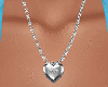 Silver Chain Wth Heart F