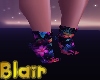 [B] F Flower Socks