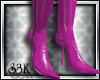 [S3K]PVC Boots Pink