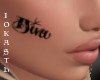 IO-Diva-Face Tattoo