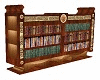 wooden bookshelve