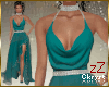 cK Gown Vall Teal