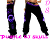 Purple Dj Skull ( f )