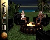 ~V~Oútdoor Firepit Set 