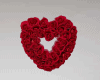 Wall Rose Heart Bouque