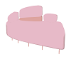MI Pink Rose Sofa