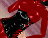 Red Latex Demon Suit