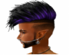 Men's Purple/Black Hair