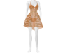 Coral Sunset Dress