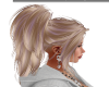 Violet /Blonde ponytail